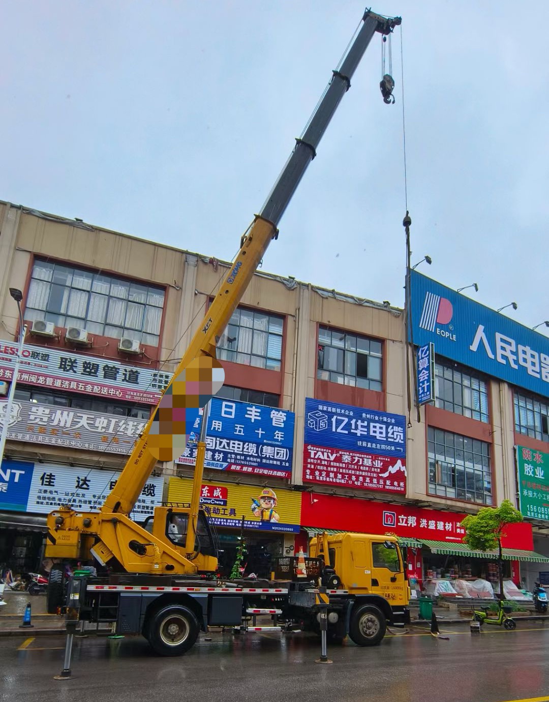 五河县吊车吊机租赁桥梁吊装